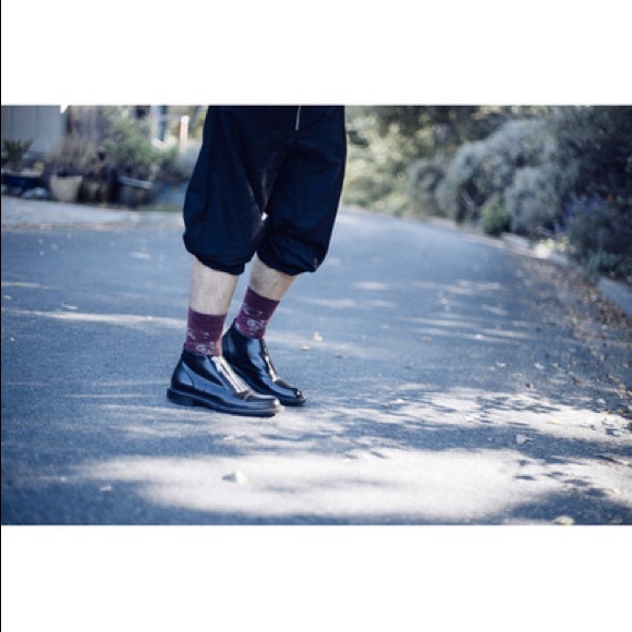 Saint Laurent Black Leather Ankle Boot - Picture 11 of 15